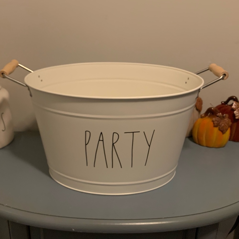 Rae Dunn Brand New PARTY TIN DRINK BUCKET